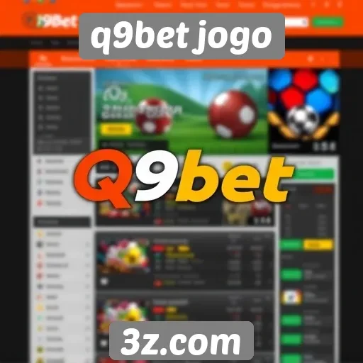 Usabilidade e design do site q9bet